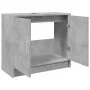 Engineered wood gray concrete sink cabinet 63x29x55 cm by , Bathroom furniture - Ref: Foro24-848097, Price: 48,65 €, Discount: %