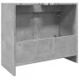 Engineered wood gray concrete sink cabinet 63x29x55 cm by , Bathroom furniture - Ref: Foro24-848097, Price: 48,65 €, Discount: %