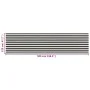 HDPE-Balkonmarkise 120x500 cm Anthrazitgrau und Weiß von vidaXL, Sonnenschirme - Ref: Foro24-310858, Preis: 13,24 €, Rabatt: %