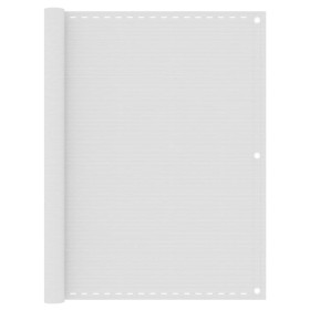 White HDPE balcony awning 120x500 cm by vidaXL, Umbrellas - Ref: Foro24-310870, Price: 21,18 €, Discount: %