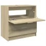 Armario de lavabo madera de ingeniería roble Sonoma 59x37x59 cm de , Muebles de baño - Ref: Foro24-848110, Precio: 71,47 €, D...
