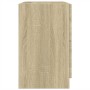 Waschbeckenunterschrank aus Sonoma-Eichen-Ingenieurholz 59x37x59 cm. von , Badezimmermöbel - Ref: Foro24-848110, Preis: 72,68...