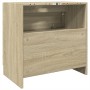 Waschbeckenunterschrank aus Sonoma-Eichen-Ingenieurholz 59x37x59 cm. von , Badezimmermöbel - Ref: Foro24-848110, Preis: 72,68...