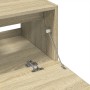 Waschbeckenunterschrank aus Sonoma-Eichen-Ingenieurholz 59x37x59 cm. von , Badezimmermöbel - Ref: Foro24-848110, Preis: 72,68...