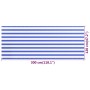 Toldo para balcón HDPE azul y blanco 120x300 cm de vidaXL, Sombrillas - Ref: Foro24-310892, Precio: 16,35 €, Descuento: %