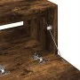 Armario de lavabo madera ingeniería roble ahumado 78x37x59 cm de , Muebles de baño - Ref: Foro24-848119, Precio: 87,94 €, Des...
