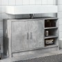 Waschbeckenunterschrank aus grauem Betonholz 90x29x55 cm von , Badezimmermöbel - Ref: Foro24-848125, Preis: 76,25 €, Rabatt: %