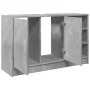 Engineered wood gray concrete sink cabinet 90x29x55 cm by , Bathroom furniture - Ref: Foro24-848125, Price: 74,38 €, Discount: %