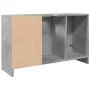 Engineered wood gray concrete sink cabinet 90x29x55 cm by , Bathroom furniture - Ref: Foro24-848125, Price: 74,38 €, Discount: %