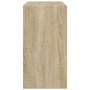 Waschbeckenunterschrank aus Sonoma-Eichen-Ingenieurholz 63x29x55 cm. von , Badezimmermöbel - Ref: Foro24-848131, Preis: 54,81...