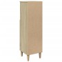 Badezimmerschrank aus Eichenholz-Sonoma-Sperrholz 30x30x100 cm. von , Badezimmerwaschtische - Ref: Foro24-849659, Preis: 62,0...