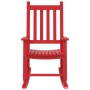 Schaukelstühle für Kinder, 2 Stück, massives Pappelholz, rot. von , Schaukelstühle - Ref: Foro24-3281597, Preis: 144,16 €, Ra...