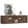 Engineered wood corner furniture, brown oak, 160x40x45 cm by , Closets and storage - Ref: Foro24-3307825, Price: 114,89 €, Di...