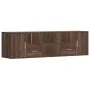 Engineered wood corner furniture, brown oak, 160x40x45 cm by , Closets and storage - Ref: Foro24-3307825, Price: 114,89 €, Di...