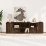 Engineered wood corner furniture, brown oak, 160x40x45 cm by , Closets and storage - Ref: Foro24-3307825, Price: 114,89 €, Di...