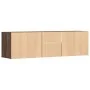 Engineered wood corner furniture, brown oak, 160x40x45 cm by , Closets and storage - Ref: Foro24-3307825, Price: 114,89 €, Di...