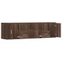 Engineered wood corner furniture, brown oak, 160x40x45 cm by , Closets and storage - Ref: Foro24-3307825, Price: 116,32 €, Di...