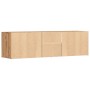 Engineered oak wood corner furniture, Artisian style, 160x40x45 cm by , Closets and storage - Ref: Foro24-3307827, Price: 116...