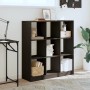 Engineered wood black shelf 102x32x108 cm by , Bookcases and shelves - Ref: Foro24-3307838, Price: 93,50 €, Discount: %