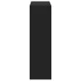 Engineered wood black shelf 102x32x108 cm by , Bookcases and shelves - Ref: Foro24-3307838, Price: 92,35 €, Discount: %
