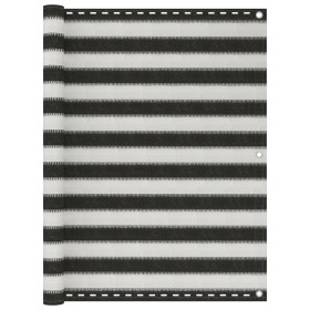 Toldo para balcón HDPE 120x600 cm gris antracita y blanco de vidaXL, Sombrillas - Ref: Foro24-310859, Precio: 19,78 €