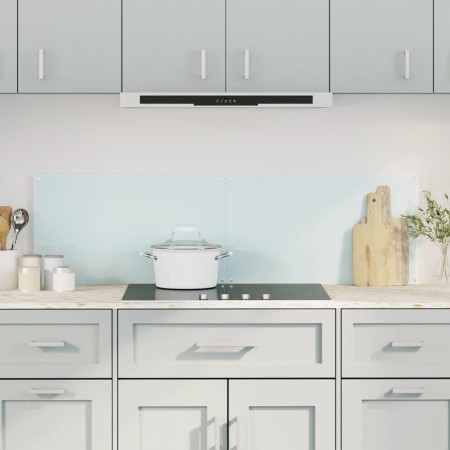 Kitchen splashbacks 2 units white tempered glass 70x60 cm by , Kitchen tools and utensils - Ref: Foro24-3315785, Price: 82,13...