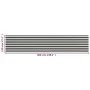 Balcony awning in anthracite gray and white HDPE 120x600 cm by vidaXL, Umbrellas - Ref: Foro24-310859, Price: 16,24 €, Discou...