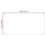 Kitchen splashbacks 2 units black tempered glass 80x40 cm by , Kitchen tools and utensils - Ref: Foro24-3315798, Price: 67,84...
