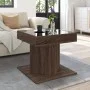 Center table and LED engineered wood in brown oak, 50x50x45 cm by , Coffee table - Ref: Foro24-847566, Price: 93,86 €, Discou...