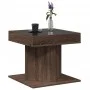 Center table and LED engineered wood in brown oak, 50x50x45 cm by , Coffee table - Ref: Foro24-847566, Price: 93,86 €, Discou...