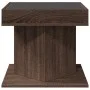 Center table and LED engineered wood in brown oak, 50x50x45 cm by , Coffee table - Ref: Foro24-847566, Price: 93,86 €, Discou...