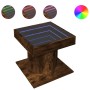 Mitteltisch und LED aus geräucherter Eichen-Ingenieurholz 50x50x45cm. von , Couchtisch - Ref: Foro24-847564, Preis: 92,27 €, ...