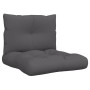 Cushions for pallets, 2 units, anthracite gray fabric. by , Cushions for chairs and sofas - Ref: Foro24-360834, Price: 49,89 ...