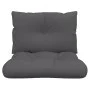 Cushions for pallets, 2 units, anthracite gray fabric. by , Cushions for chairs and sofas - Ref: Foro24-360834, Price: 49,01 ...