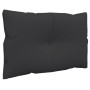 Cushions for pallets, 2 units, black fabric by , Cushions for chairs and sofas - Ref: Foro24-360841, Price: 52,72 €, Discount: %