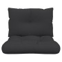 Cushions for pallets, 2 units, black fabric by , Cushions for chairs and sofas - Ref: Foro24-360841, Price: 52,72 €, Discount: %