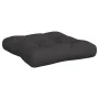 Cojines para palets 2 unidades tela negro de , Cojines para sillas y sofás - Ref: Foro24-360841, Precio: 51,55 €, Descuento: %