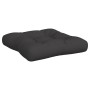 Cushions for pallets, 2 units, black fabric by , Cushions for chairs and sofas - Ref: Foro24-360841, Price: 52,72 €, Discount: %