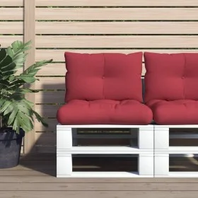 Cushions for pallets, 2 units, red wine fabric by , Cushions for chairs and sofas - Ref: Foro24-360843, Price: 24,59 €, Disco...