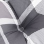 Cushions for pallets, 2 units, gray checkered fabric. by , Cushions for chairs and sofas - Ref: Foro24-360848, Price: 40,80 €...