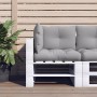 Palettenkissen, 3 Stück, grauer Stoff von , Kissen für Stühle und Sofas - Ref: Foro24-360857, Preis: 51,39 €, Rabatt: %
