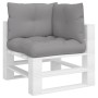 Palettenkissen, 3 Stück, grauer Stoff von , Kissen für Stühle und Sofas - Ref: Foro24-360857, Preis: 51,39 €, Rabatt: %