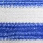 Balcony awning in blue and white HDPE 75x500 cm by vidaXL, Umbrellas - Ref: Foro24-310886, Price: 16,61 €, Discount: %
