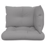 Cojines para palets 3 unidades tela gris de , Cojines para sillas y sofás - Ref: Foro24-360857, Precio: 51,39 €, Descuento: %