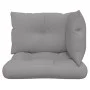 Cushions for pallets, 3 units, gray fabric by , Cushions for chairs and sofas - Ref: Foro24-360857, Price: 43,15 €, Discount: %