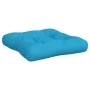 Cushions for pallet sofa, 3 units, blue fabric. by , Cushions for chairs and sofas - Ref: Foro24-360860, Price: 40,21 €, Disc...