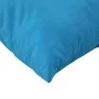 Cushions for pallet sofa, 3 units, blue fabric. by , Cushions for chairs and sofas - Ref: Foro24-360860, Price: 40,21 €, Disc...