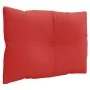Cushions for pallets, 3 units, red fabric. by , Cushions for chairs and sofas - Ref: Foro24-360862, Price: 40,26 €, Discount: %