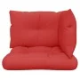 Cushions for pallets, 3 units, red fabric. by , Cushions for chairs and sofas - Ref: Foro24-360862, Price: 40,26 €, Discount: %
