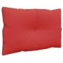 Cushions for pallets, 3 units, red fabric. by , Cushions for chairs and sofas - Ref: Foro24-360862, Price: 40,26 €, Discount: %